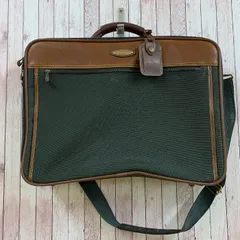 サムソナイト Samsonite バッグ ハンド ビジネス ショルダー 肩がけ 部分レザー 金ロゴプレート  メンズ