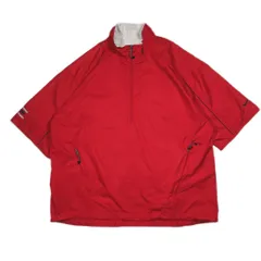 Lsize NIKE Golf half zip jacket ナイキ ゴルフ 半袖 フルジップ ウエアー 24082407