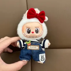 新品ラブブコスチュームLABUBU ラブブ　ぬい服　着せ替え服 5点 ラブブ服 LABUBU ぬいぐるみ着ぬい 服着せ替え服 4点セット