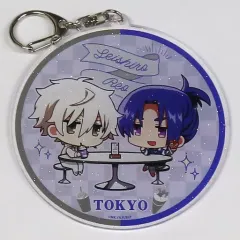 【中古】雑貨 凪誠士郎＆御影玲王 地域限定!BIGキラキラアクリルキーホルダー 「ブルーロック アニメ放送記念フェア in ハンズ」 新宿店・渋谷店限定