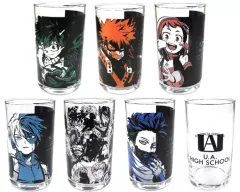 【中古】マグカップ・湯のみ 全7種セット グラス 「一番くじ 僕のヒーローアカデミア Go And Go!」 F賞