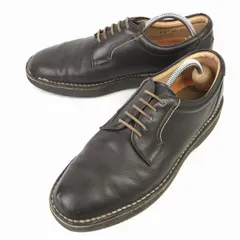 REGAL/リーガル★本革/プレーントゥ【24.5/暗茶】ビジネス◆i-37<sale>