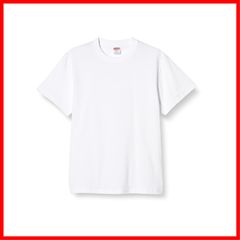 【トレンド商品】ホワイト 500101 メンズ ハイクオリティーTシャツ XL  [ユナイテッドアスレ]