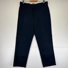 古着 ディッキーズ Dickies ワークパンツ 874 チノパン オリジナルフィット ワンポイントロゴ w36 L32  ネイビー メンズ