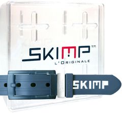 SKIMP シリコンラバーベルト メンズ レディース ゴム ゴルフ スノボ 防水  長さ約135cm 幅約3.4cm スキンプ【青 オールドブルー】