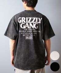 【ムラスポ公式】新品 GRIZZLY グリズリー 半袖 Tシャツ メンズ バックプリント GRIZZLY GANG G25SS1405 ムラサキスポーツ限定