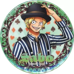 【中古】バッジ・ピンズ サボ 「東京ワンピースタワー 4周年缶バッジ」 麦わらストア・トンガリストア限定