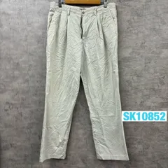 DOCKERS ドッカーズ D3 チノパンツ ベージュ ツータック ジップフライ 34×32 実寸W34in 462980003 USA 海外輸入 古着 SK10852