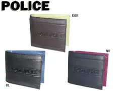 2023年最新】POLICE ポリス 二つ折り財布 イタリアンレザー 財布 EVEN