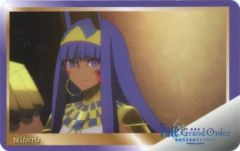 [중고] 캐릭터 카드 니트 크리스 장면사 캐릭터 카드 [극장판 Fate/Grand Order -신성원탁영역 카멜롯- 전편 Wandering;Agateram CAFE & DINER] 메뉴 주문 특전