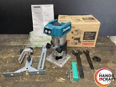 ●【中古品】マキタ makita RT50DZ 充電式トリマ 18V ※バッテリ別売