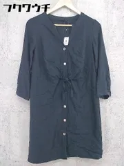 ◇ SHIPS シップス 長袖 膝丈 ワンピース サイズS ネイビー レディース 【中古】 【1002801687779】