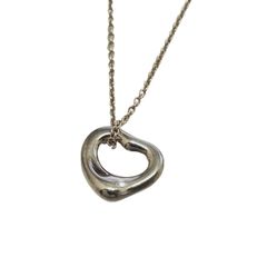 【中古‼️】ティファニーオープンハートネックレス Tiffany＆Co ティファニー K18 オープンハート ネックレス