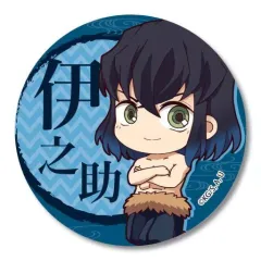 【中古】バッジ・ピンズ(キャラクター) 嘴平伊之助(素顔) てくトコ缶バッチ 第二弾 「鬼滅の刃」