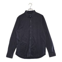 中古 メンズ キャロウェイ Callaway 長袖シャツ LL 紺 ネイビー ボタンダウン 総柄