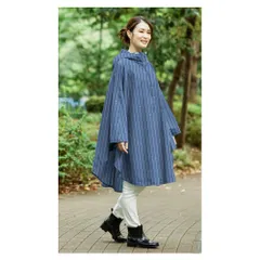 ☆ ブルー ☆ Actual PRODUCTS レインポンチョ 自転車 ポンチョ レディース レインコート レインウェア レインウエア カッパ 雨衣 合羽 雨具 収納袋付き フード口調整可能 シンプル 反射材 雨の日 雨 Actual PRODUCTS