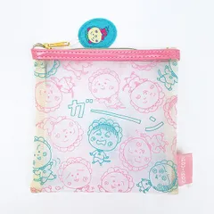 コジコジ 総柄 メッシュポーチ (S) ピンク