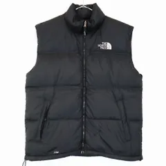 THE NORTH FACE ノースフェイス ヌプシダウンベスト アウトドア ブラック (メンズ XL) 中古 古着 O0228