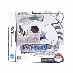 任天堂 NintendoDS ポケットモンスター ポケモン Pokémon ソウルシルバー ゲームソフト ポケウォーカー対応版 ソフトのみ 銀 シルバー ■GY9