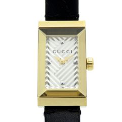 GUCCI グッチ 腕時計 9100L 新品同様 グッチ 9100L SS ブラック シルバー クオーツ 腕時計