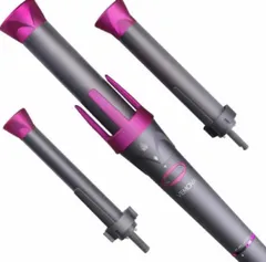 新品　オートカールアイロン 3in1 3段階温度調節　軽量　ミラカール風