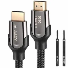 AAXY 8K UHD HDMIケーブル　ハイスピード　2m 3m セット