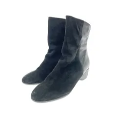 fitfit フィットフィット ブーツ 表記サイズ:22.5 バックジップ/レザー    ブラック レディース / 240001158466