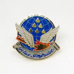 自衛隊グッズ ピンバッジ ブルーマーク金 ブルーインパルス 航空自衛隊 陸上自衛隊 海上自衛隊 JASDF JGSDF JMSDF