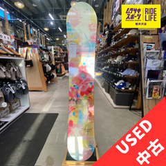 【ムラスポ公式】COSMIC SURF コズミックサーフ　COCK TAIL カクテル　141cm　キャンバー　レディース　スノーボード　中古品（USED）
