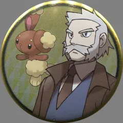 ポケモンセンター　缶バッジ　シンオウ地方　メリッサ＆ムウマージ　ジムリーダー ポケモンセンター 缶バッジ シンオウ地方 メリッサ＆ムウマージ