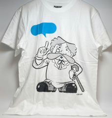 ノーツ GEEK LIFE Tシャツ ゲームズ博士 シルクプリント 白 Mサイズ※消しゴム無し