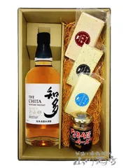 サントリーウィスキー 知多 700ml + たまり漬チーズ + バラエティーチーズ 3種 ( サラミ・ブラックペッパー・カマンベール ) 【5359】【 ウイスキー・おつまみセット 】【 要冷蔵 】のサムネイル
