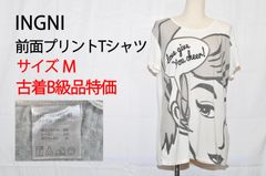 【古着　美品】INGNI　イング　プリントTシャツ　Mサイズ　TB1133