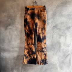 SANSeLF/サンセルフ タイダイフレアパンツ tie dye flare pants