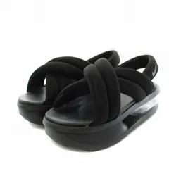 ナイキ NIKE ウィメンズエアマックスアイラサンダル ブラック/アンスラサイト Women's Air Max Isla Sandal Black/Anthracite サンダル ナイロン ラバー US8 黒 ブラック FJ5929-003 /YT