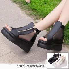 オープントゥ ブーツサンダル レディース 歩きやすい 厚底サンダル 疲れない 美脚xiaokong36