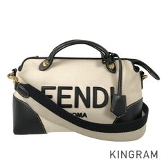 フェンディ FENDI バイザウェイ 8BL146 キャンバス ハンドバッグ rkd【中古】