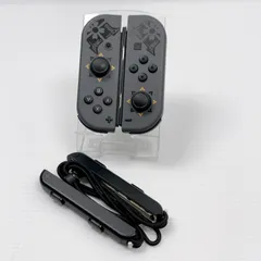 極美品 ニンテンドー スイッチ ジョイコン モンスターハンター ストラップ付き Nintendo Switch Joy-Con モンハン Monster Hunter
