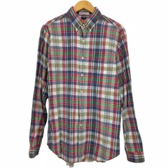 ラグビーラルフローレン Rugby Ralph Lauren ボタンダウン 長袖チェックシャツ メンズ import：M 