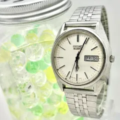 【新品電池】 SEIKO セイコー メンズ 腕時計 デイデイト シルバー