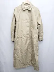 ◇ ap retro アプレトロ 長袖 ステンカラースタンドロングコート サイズF ベージュ レディース P  【1406180046293】のサムネイル
