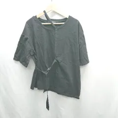 ◇ ⊂ ENVYM アンビー 半袖 カットソー サイズF ブラック系 レディース E  【1501160039255】のサムネイル