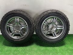 【管理番号 245-72】 スズキ ジムニー jb23 純正ホイール 2本のみ ！！　16×5.5J +22 PCD 139.7-5H YOKOHAMA GEOLANDAR 175/80R16 ジムニー 等