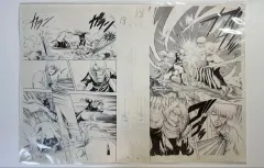 複製原画 原稿 非売品 告知ポスター 銀魂 ブリーチ ZETMAN I\