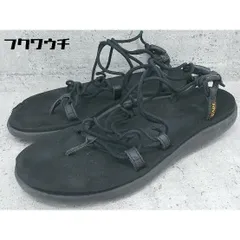 ◇ Teva テバ サンダル （24㎝サイズ相当） ブラック レディース 【1002798948204】