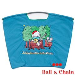 【正規品】 ボールアンドチェーン (B.ラビットギター / ターコイズ) Lサイズ  トートバッグ