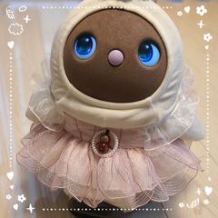 LOVOT ラボット服 お花の妖精 ふわふわ花びらのドレス ピンク