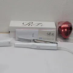 リファ ビューテック フィンガーアイロン RE-AI02A（ホワイト）リファ ハートブラシ RS-AJ-01A（シャインレッド）