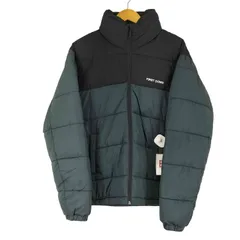 ファーストダウン FIRST DOWN 刺繍ロゴ 中綿 ジップアップジャケット メンズ JPN：L 