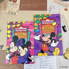 アメリカン雑貨 ビンテージ(訳あり)USA 1940年代 塗り絵 3冊 単品販売】アメリカ ブラジル 1971-82年 ヴィンテージ本【人形